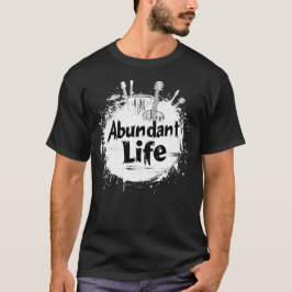 Abundant Life Sten (fram och Mörk) T Shirt