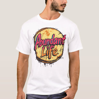 Abundant livstid: Retro Pop Burst T Shirt