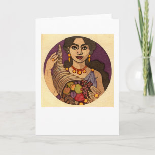 Abundantia Greeting Card Kort