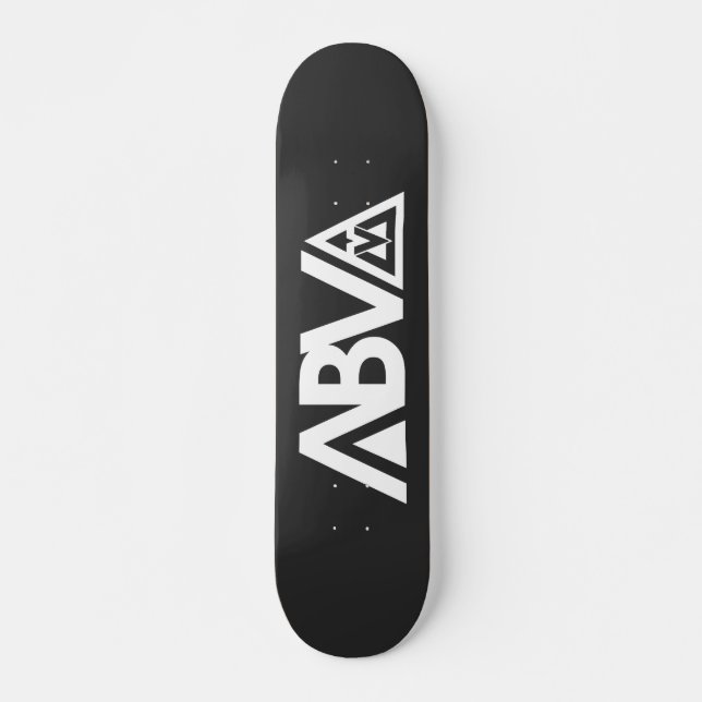 ABV-KLASSIKER MINI SKATEBOARD BRÄDA 18,7 CM (Framsida)