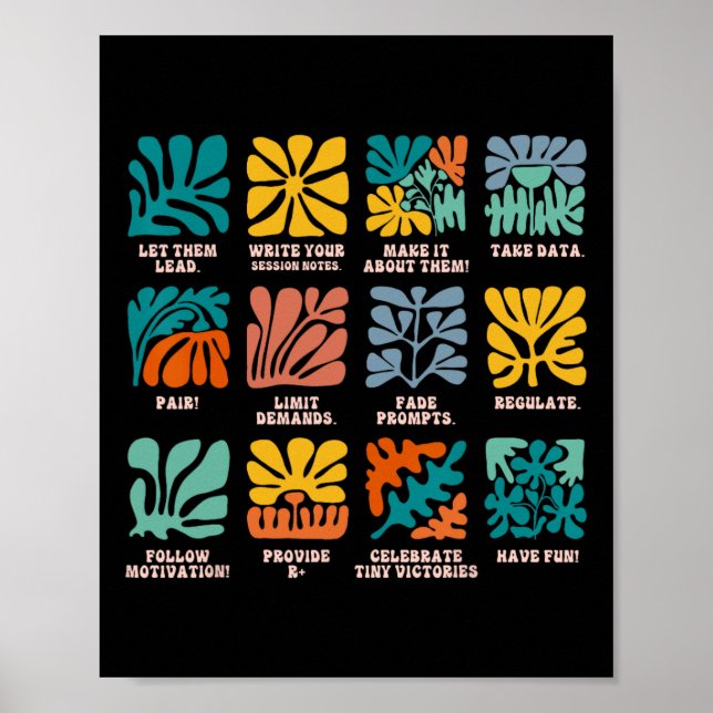 Aby Applied Behavior Analyst Advocate Autism Lets Poster (Framsidan)