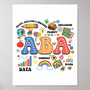 Aby Therapist Behavior Analyst Autism Therapy RBT Poster