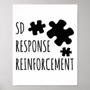 Aby Therapist Sd Reinforcement Response beteende A Poster