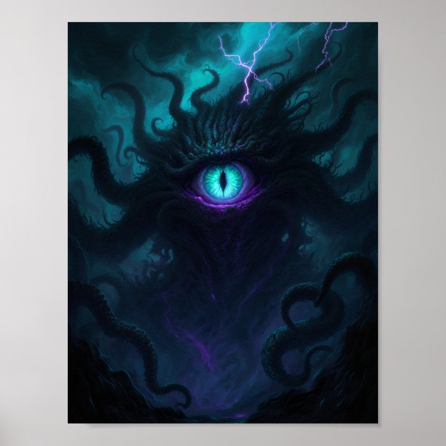 Abyss Öga Poster (Framsidan)