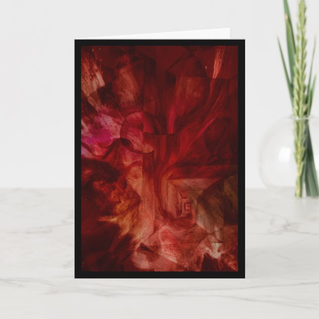 Abyss Stationery och Art Card Helgkort (Framsida)