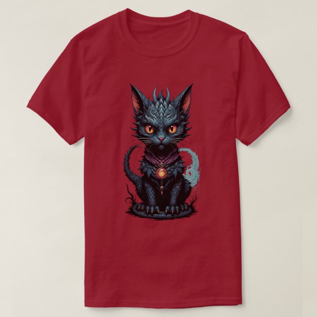 Abyssal Cat Tee (Design framsida)