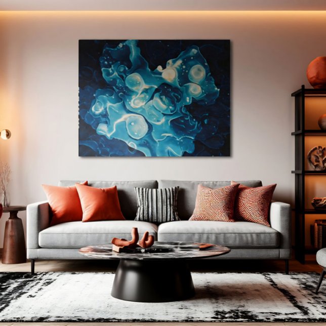 Abyssal Flow Canvastryck (Skapare uppladdad)