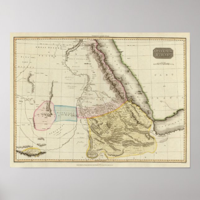 Abyssinia, Nubia&c Poster (Framsidan)