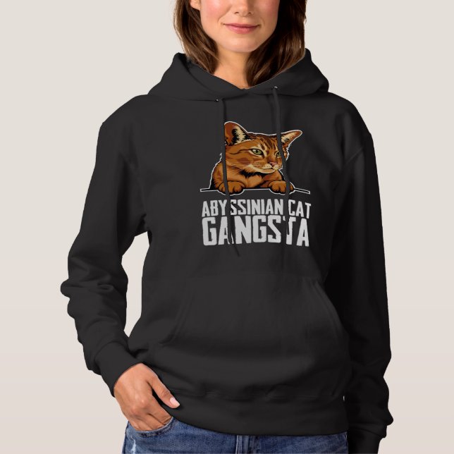 Abyssinian  Abyssinian cat  Abyssinian mom  9 T Shirt (Framsida)