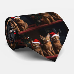 Abyssinian av julgranen slips