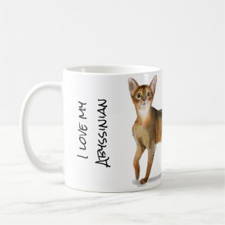 Abyssinian Cat Kaffemugg