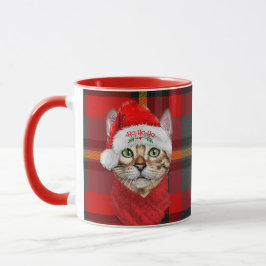 Abyssinian Cat Lover Red Play-jul Mugg