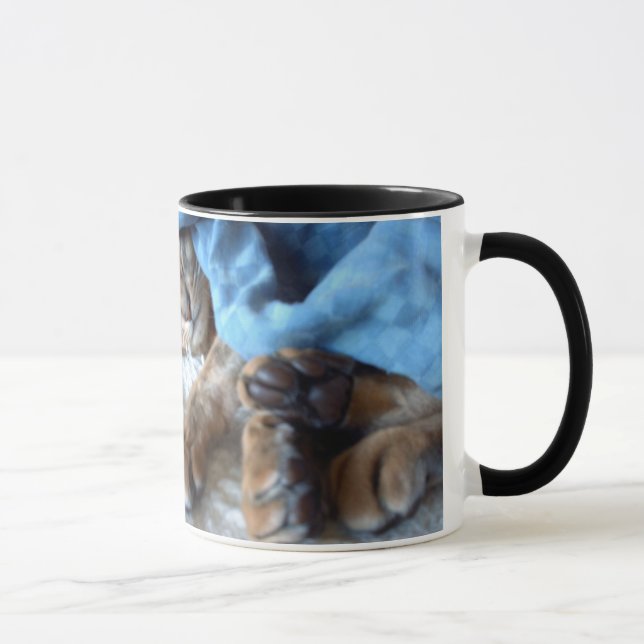 Abyssinian Cat Sleeping Mugg (Höger)
