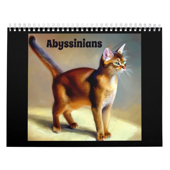 Abyssinian Cats Kalender (Omslag)