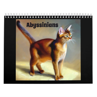 Abyssinian Cats Kalender