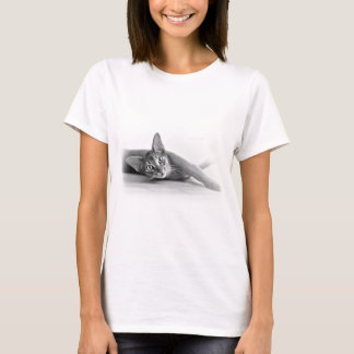 Abyssinian katt tee shirt