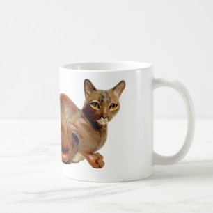 Abyssinian kattmugg för Abbey Kaffemugg