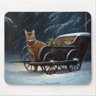 Abyssinian Snowy Sleigh Ride Juldekan Musmatta