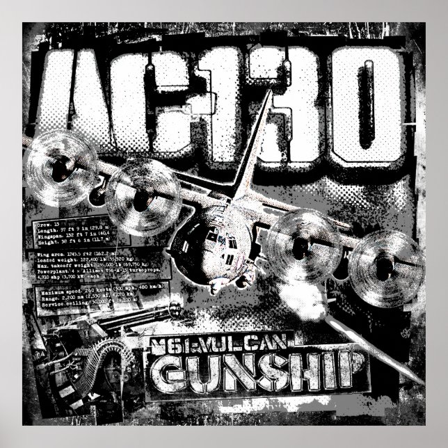 AC-130 POSTER (Framsidan)