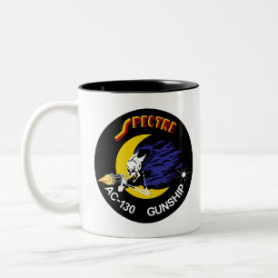 AC-130 Specter Gunship.PNG Två-Tonad Mugg