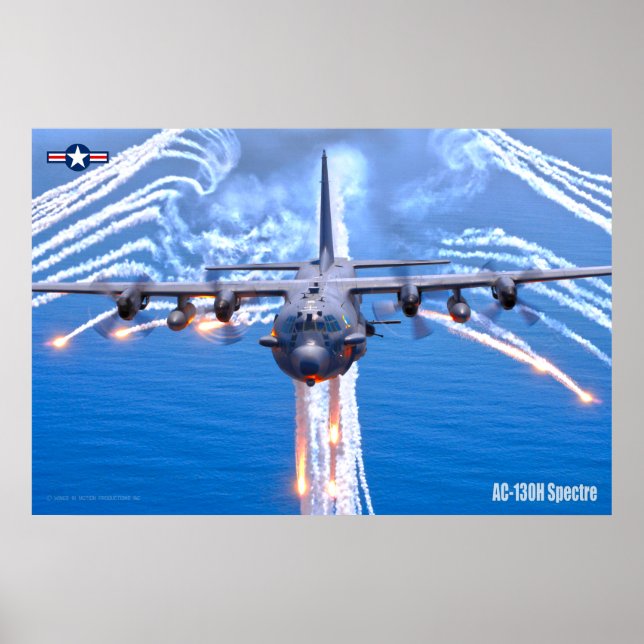 AC-130H-SPECTER POSTER (Framsidan)