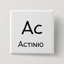ac actinio bord i inslag knapp