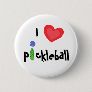AC älskar jag Pickleball knäppas Knapp