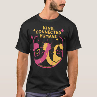 Ac Bibliotek - Tutti Fruktig Kind Connected Humans T Shirt
