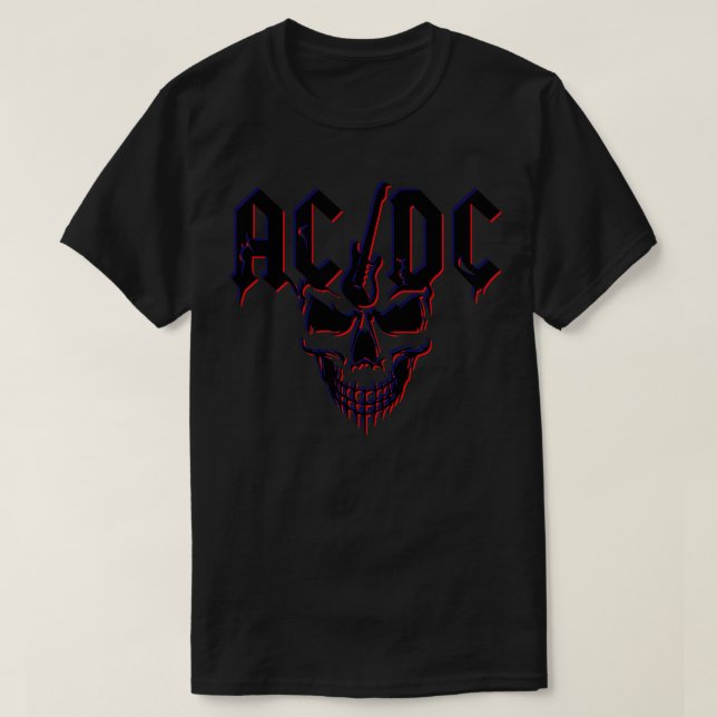 AC DC T SHIRT (Design framsida)