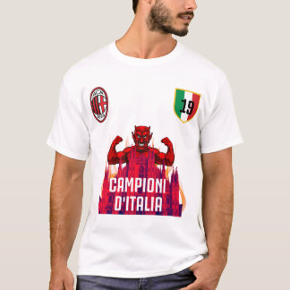 AC Milan Campione d_Italia Scudetto T Shirt