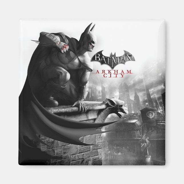 AC Poster - Batman Gargoyle Ledge Magnet (Framsidan)