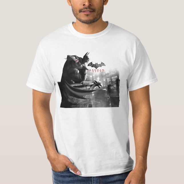 AC Poster - Batman Gargoyle Ledge T-shirt (Framsida)