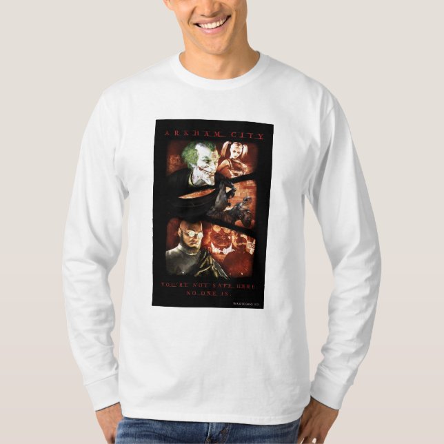 AC-Poster - Du är inte Säker här 2 Tee Shirt (Framsida)