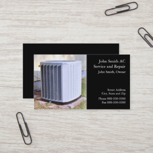 AC Service och Reparation Affärskort Visitkort