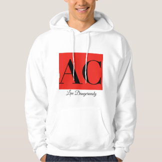AC som beklär den Hooded tröjan för logotyp och Sweatshirt