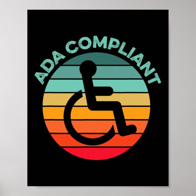 ACA-kompatibel tillgänglighetskompatibilitet inakt Poster (Framsidan)
