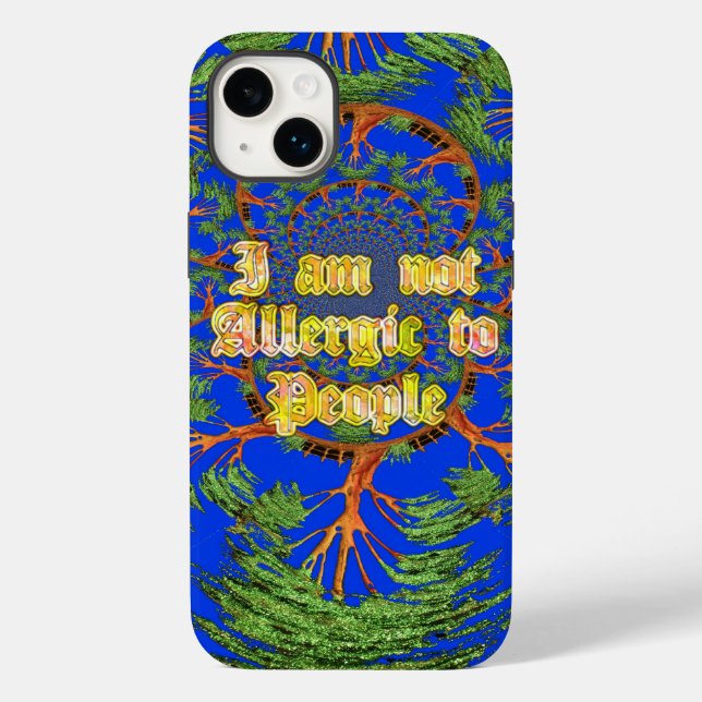 Acacia Alchemy: Jag är inte allergisk mot människo (Baksida)