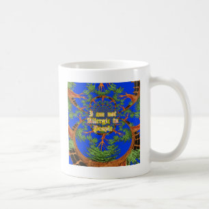 Acacia Alchemy: Jag är inte allergisk mot människo Kaffemugg