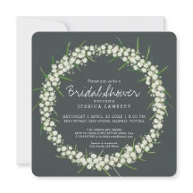 Acacia kräm art blommor möhippa inbjudan