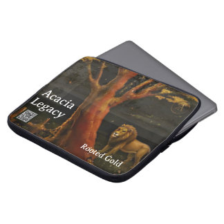 Acacia Legacy™: Golden Heritage | Rooted Gold Mara Laptop Fodral