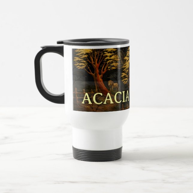 Acacia Legacy™ Guldblad | Achempong Samlarobjekt  Resemugg (Vänster)