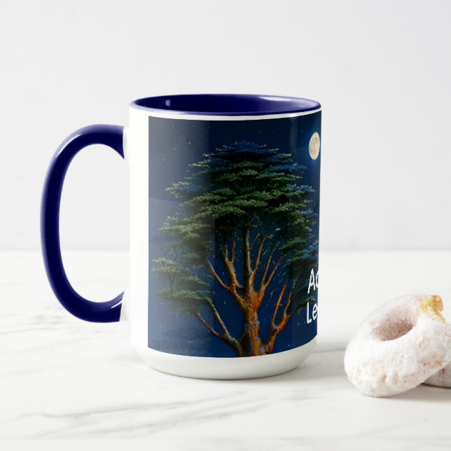 Acacia Legacy™ Månbelyst Akacia | Afrikanskt Lands Mugg (Med munk)
