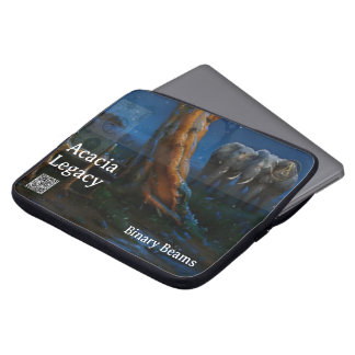 Acacia Legacy™: Moonlight Binary Beams | Mara safa Laptop Fodral