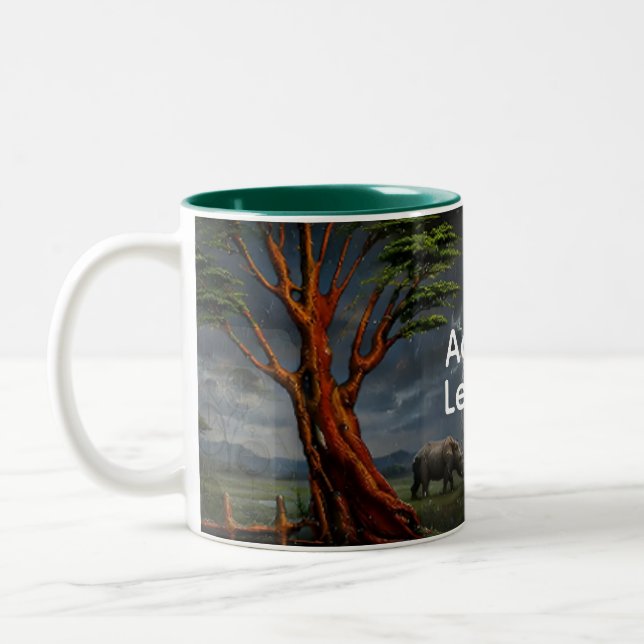 Acacia Legacy™ Storm Plains | Museum Konst Keramis Två-Tonad Mugg (Vänster)