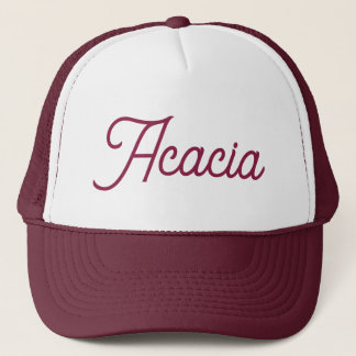 Acacia Namn Hatt Flicka Klassisk Anpassad Namn Kep Keps