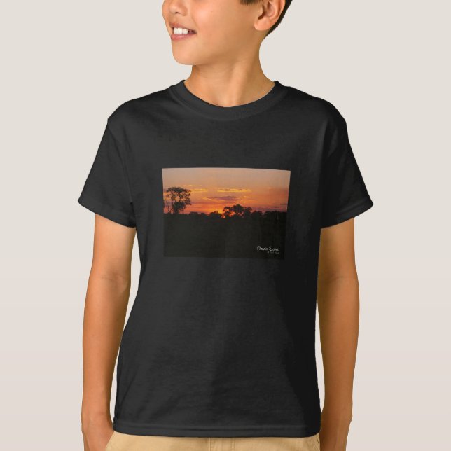 Acacia Sunset T Shirt (Framsida)