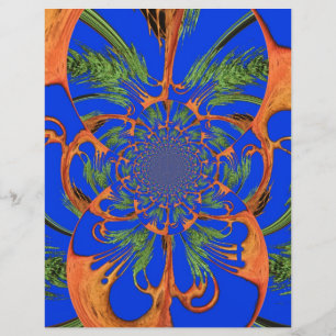 Acacia Träd Kaleidoscope Art-utskrift