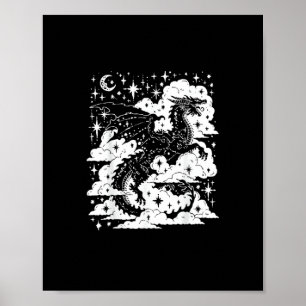 Academia Fantasy Bokälskare Bookish Goblincore Poster