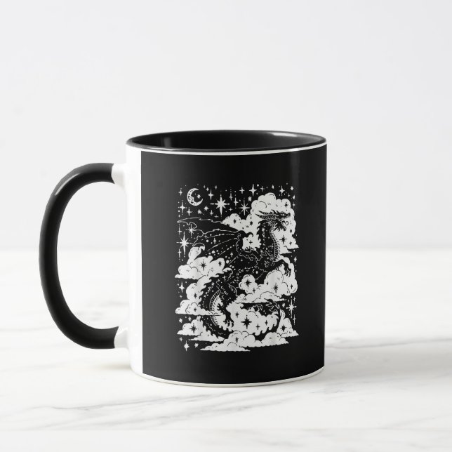 Academia Fantasy  Book Lover Bookish Goblincore Mugg (Vänster)