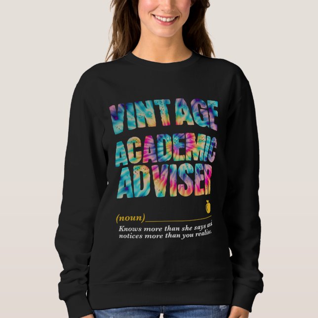 Academic Adviser Appreciation Week Back to School T Shirt (Framsida)